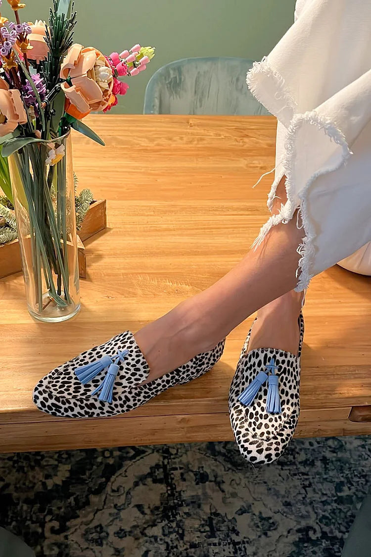 Christel | Polka Dot Loafers