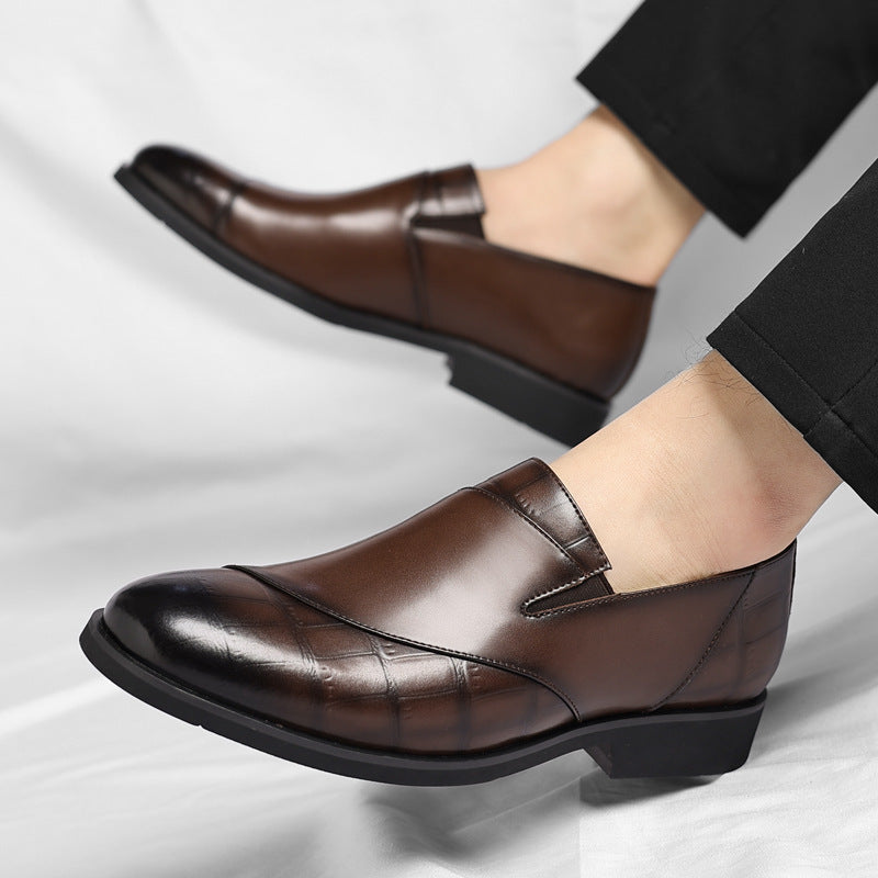 Lurex Leather Loafers