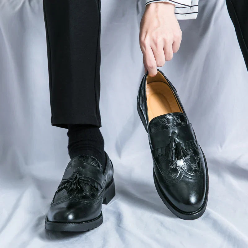 Elixor Genuine Leather Loafers
