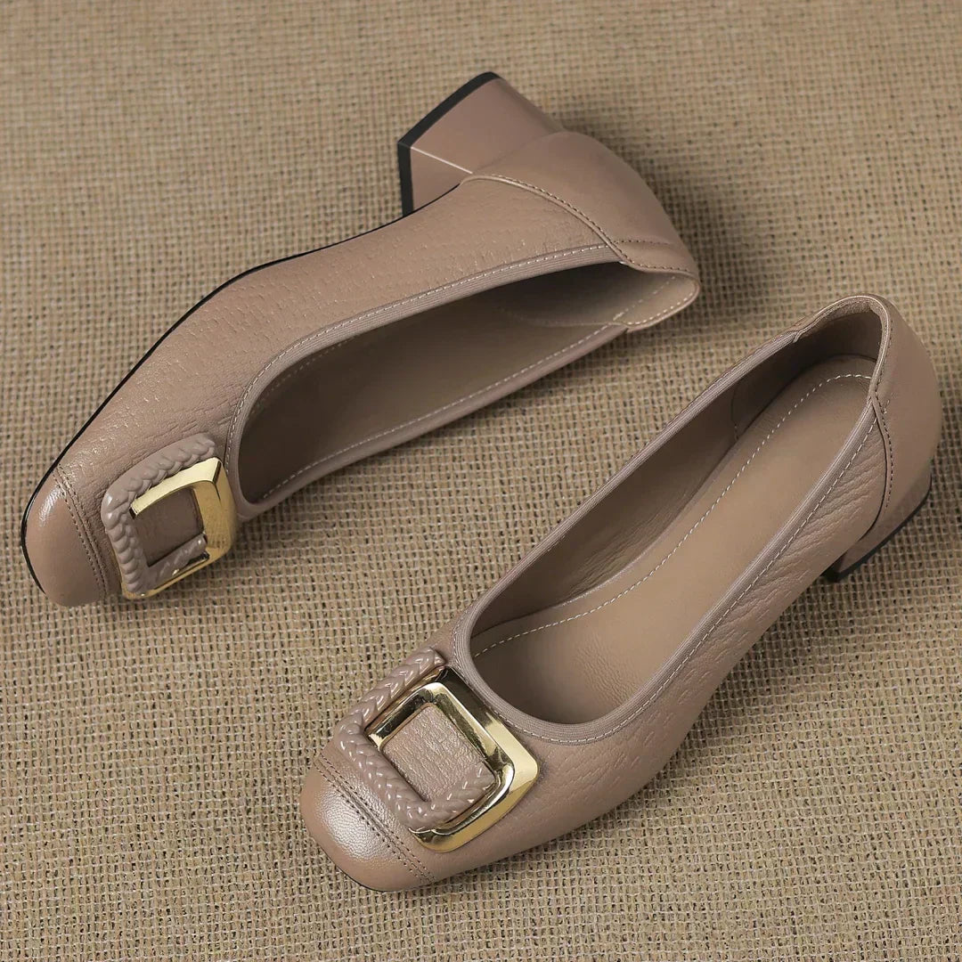 Zoe Chic Comfort Heels - Effortless Everyday Elegance