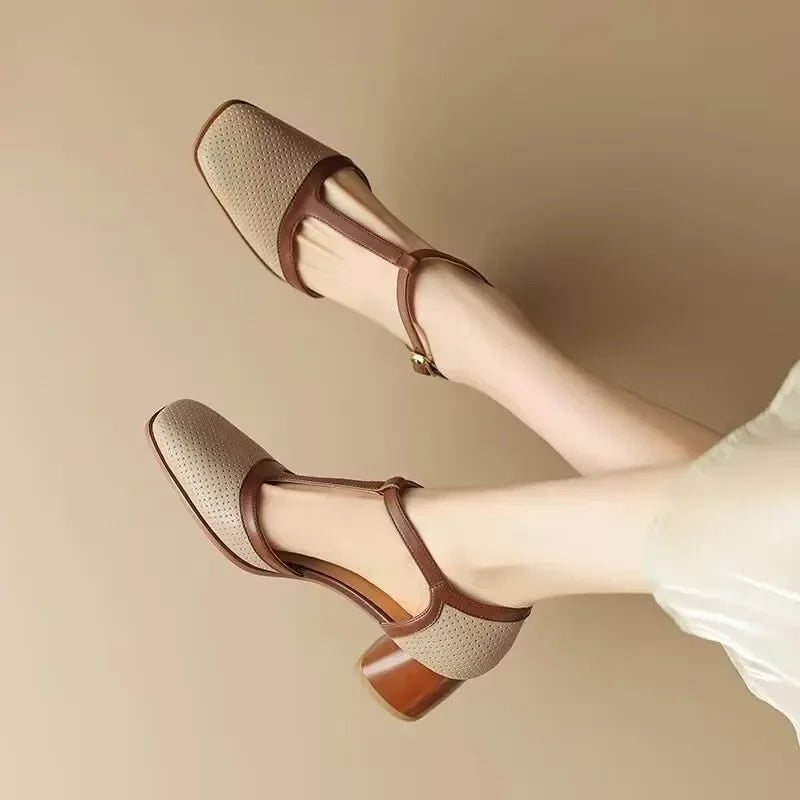 Luna | Sleek Mid-Heel Shoes for Modern Chic
