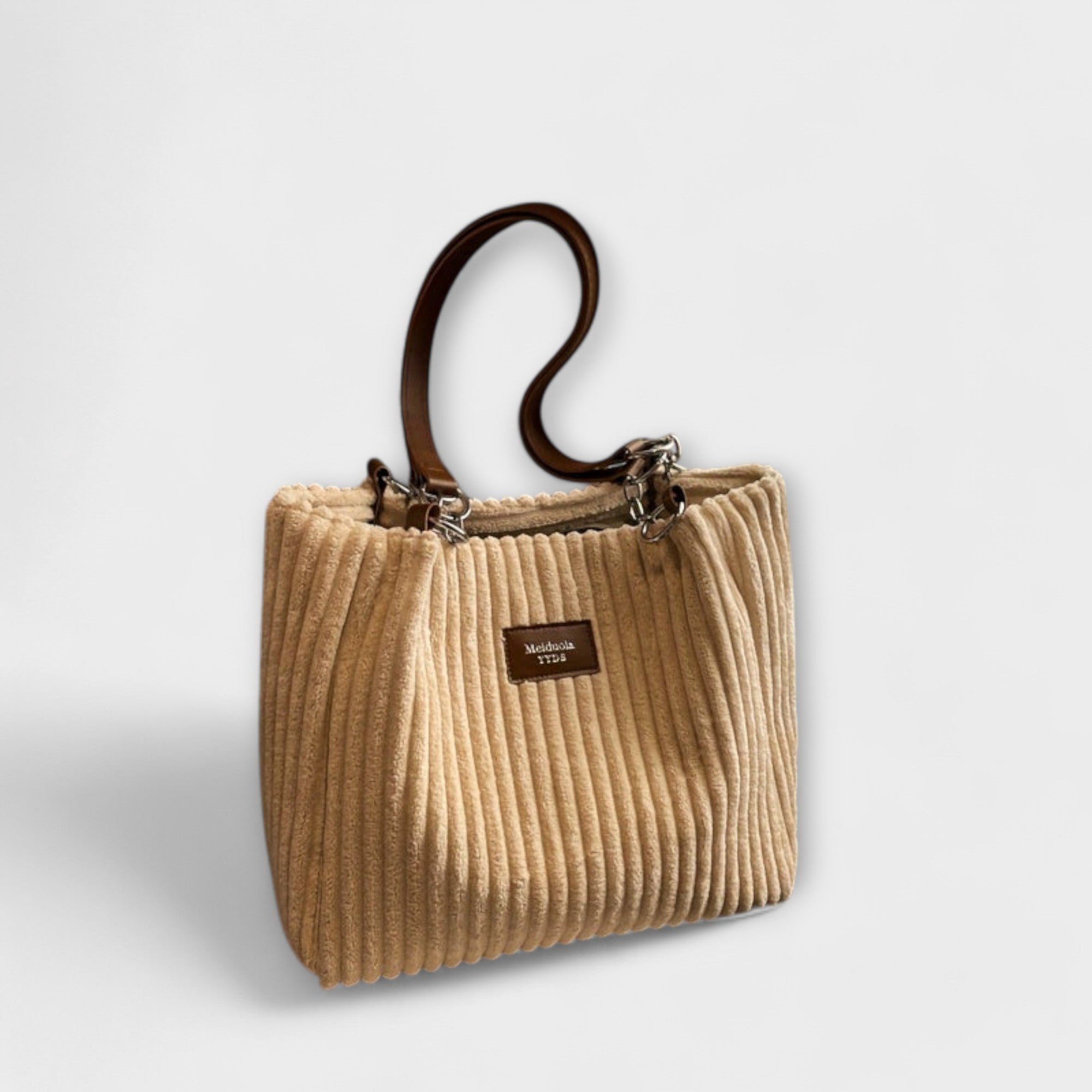 Lucy - Soft Cord Shoulder Bag