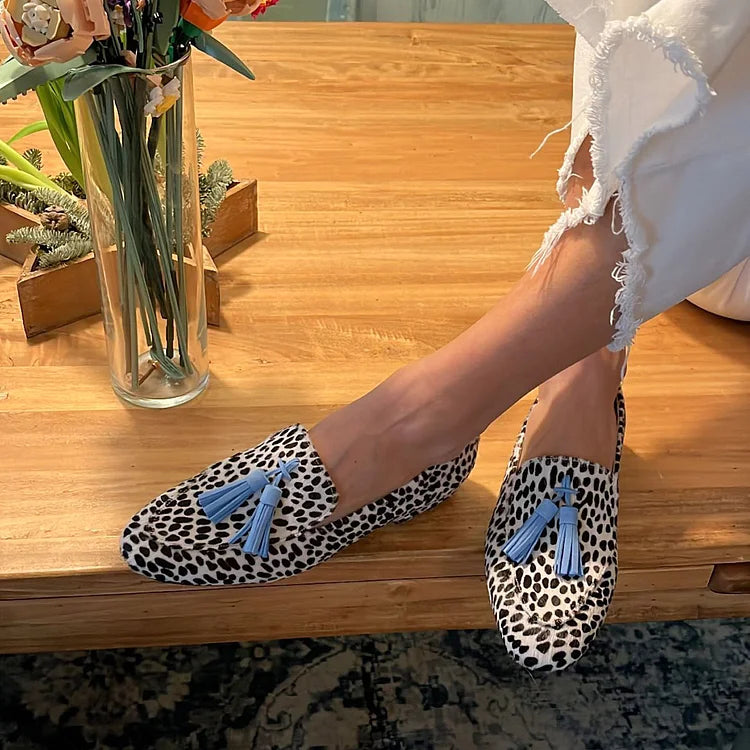 Christel | Polka Dot Loafers