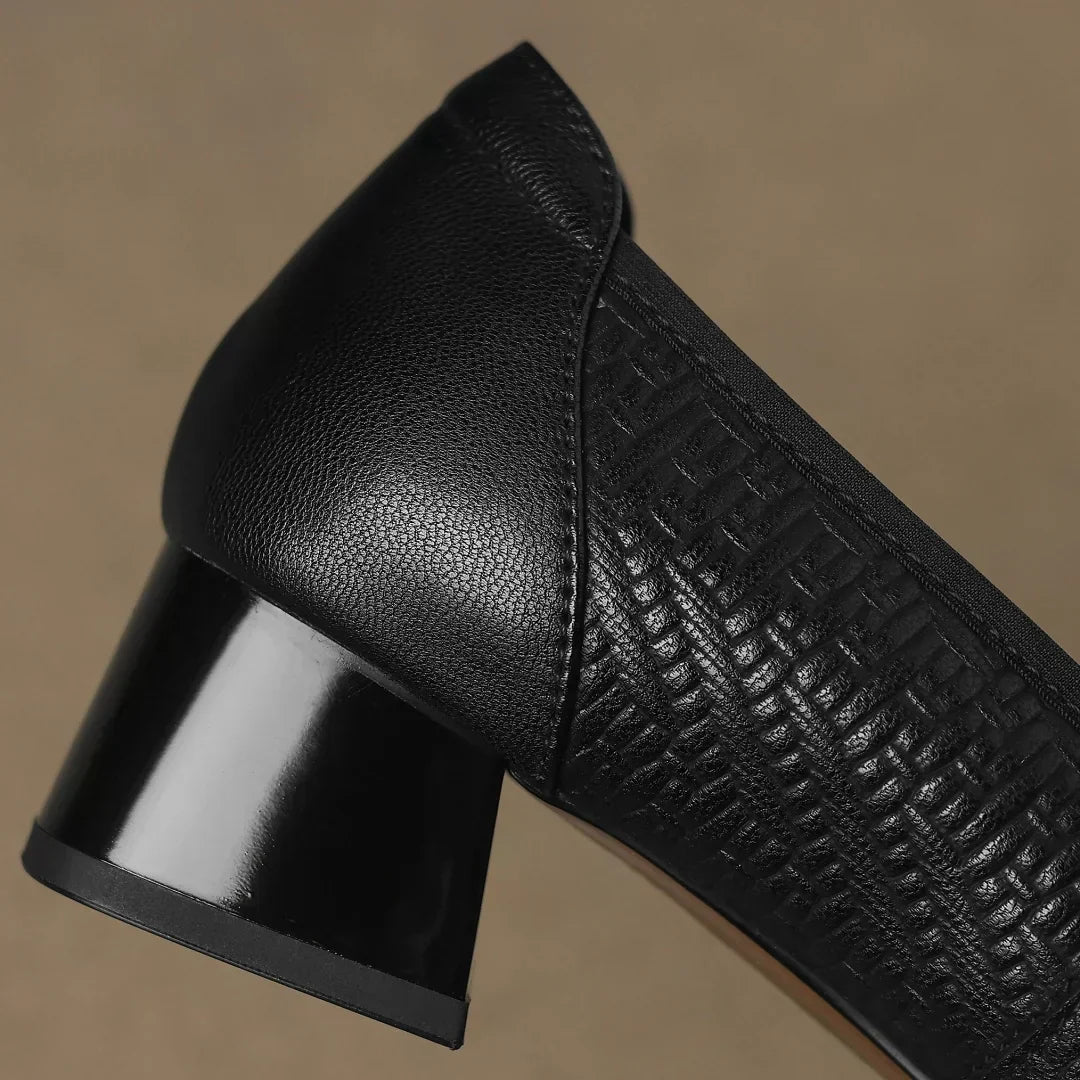 Zoe Chic Comfort Heels - Effortless Everyday Elegance