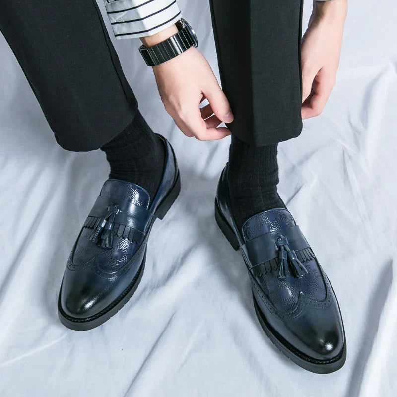 Elixor Genuine Leather Loafers