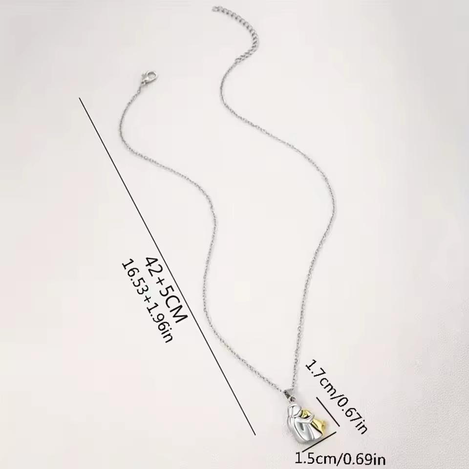 Sadie™ | Heartfelt Dog Embrace Pendant