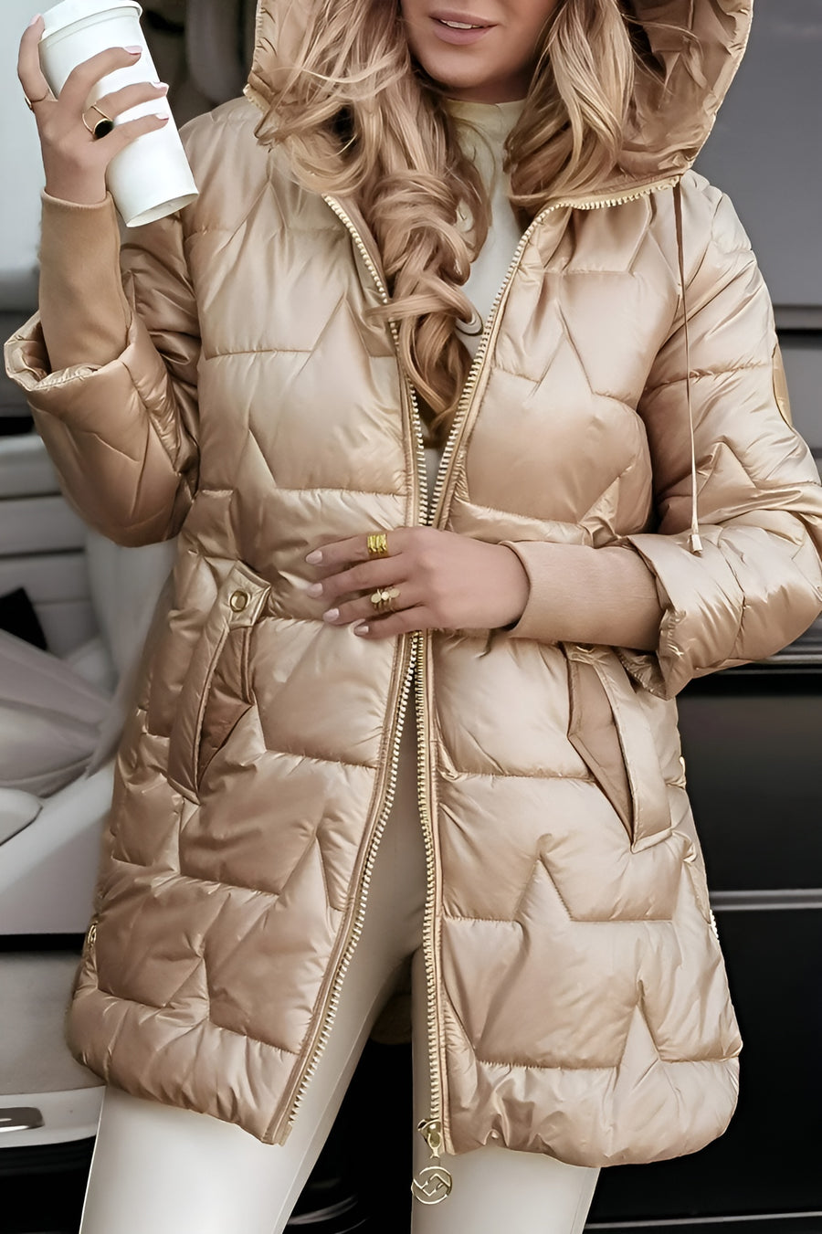 Madison™ Long Quilted Jacket — Timeless Style, Cozy Warmth